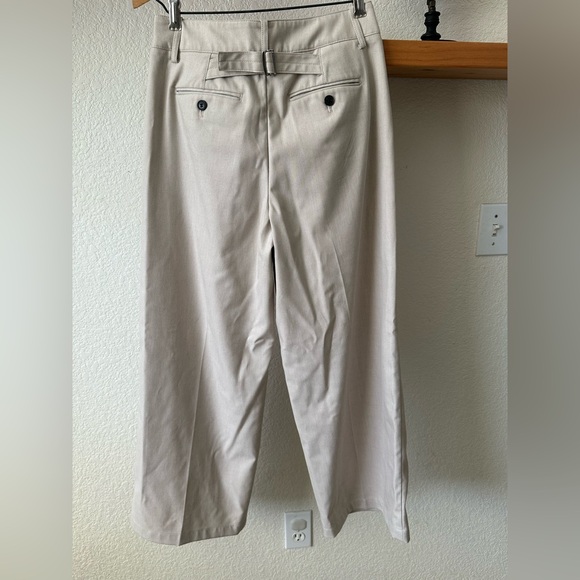 Madewell The Harlow Wide Leg Pant in Brushed Twill - Picture 5 of 9